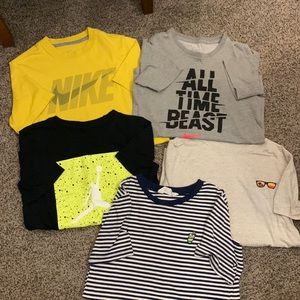 Bundle of Boys T-shirts. Various brands. All Size 10/12.